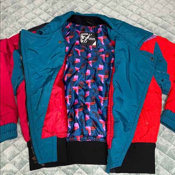 Vintage Tyrolla by Head 80’s Neon Abstract ski jacket read all - Picture 4 of 9